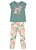Conjunto Infantil Gatinhos: Blusa e Calça Legging - Imagem 2