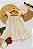 Vestido Bebê Menina Floral com Guipir - Imagem 2