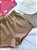 Conjunto Infantil Menina: Blusa Cropped e Shorts Floral - Imagem 13