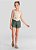 Conjunto Infantil Menina: Blusa Cropped e Shorts Floral - Imagem 1