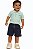 Conjunto Menino: Camisa Polo e Bermuda de Moletom - Imagem 3