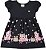 Vestido Menina Gatinhos e Bolinhas - Imagem 2