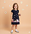 Vestido Menina Gatinhos e Bolinhas - Imagem 1
