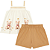Conjunto Menina Urso: Blusa Bata e Shorts - Imagem 2