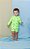 Conjunto Infantil em Malha UV Neon: Blusa e Sunga - Imagem 3