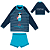 Conjunto Infantil em Malha UV: Blusa e Sunga - Imagem 3