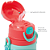 Garrafinha de Alumínio Animal Fun com Canudo (400ml) - Imagem 16