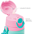 Garrafinha de Alumínio Animal Fun com Canudo (400ml) - Imagem 2