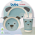 Kit Refeição Infantil em Fibra de Bambu - 5 Peças - Imagem 3