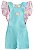 Conjunto Infantil Menina: Jardineira Gorgurão e Blusa Crepe Sublimado - Imagem 2