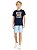 CONJUNTO INFANTIL MENINO: CAMISETA MEIA MALHA E BERMUDA MOLETINHO - Imagem 1