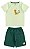CONJUNTO INFANTIL MENINO: CAMISETA MEIA MALHA E BERMUDA MOLETINHO - Imagem 2