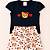 Conjunto Infantil Menina: Blusa Bordada e Bermuda Allure - Imagem 2