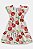 Vestido Midi Infantil Premium em Viscose e Linho - Estampa Cerejas - Imagem 2