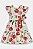 Vestido Midi Infantil Premium em Viscose e Linho - Estampa Cerejas - Imagem 3