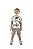 Conjunto Infantil Menino: Camiseta Meia Malha e Bermuda Moletom - Imagem 7