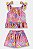 Conjunto Infantil Menina Premium: Bata e Short em Meia Malha Floral - Imagem 6