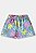Conjunto Infantil Menina Premium: Bata e Short em Meia Malha Floral - Imagem 4