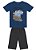 Conjunto Infantil Menino: Camiseta Surf Puff e Bermuda Moletinho - Imagem 5
