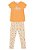 Conjunto Infantil Menina: Blusa Passarinho Glitter e Calça Legging Estampada - Imagem 2