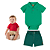 Conjunto Bebê Menino: Body Polo Piquet e Bermuda Sarja com Elastano - Imagem 2
