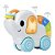Elefantinho Musical Buba - Brinquedo Interativo com Luzes e Sons (6m+) - Imagem 2