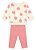 Conjunto Bebê Feminino Brandili em Moletom Peluciado com Estampa de Frutinhas - Imagem 2
