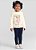 Blusa Infantil Menina Ursinho com Estampa Brilhante Brandili - Imagem 1