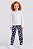 Calça Legging Infantil Menina Estampada em Cotton Brandili - Imagem 3