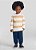 Camiseta Infantil Menino Listrada em Malha Mundi - Imagem 1