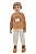 Conjunto Infantil Blusão Molecotton Raglan e Calça Jogger Cotton Jeans - Imagem 1