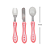 Kit Talher Infantil Buba Estrelinha - Colher, Garfo e Faca - Imagem 2