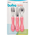 Kit Talher Infantil Buba Estrelinha - Colher, Garfo e Faca - Imagem 1
