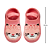 Sapatilha Pantufa de Bebê Antiderrapante com Elástico - Coleção Bichinhos - Imagem 4
