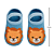 Sapatilha Pantufa de Bebê Antiderrapante com Elástico - Coleção Bichinhos - Imagem 7