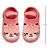 Sapatilha Pantufa de Bebê Antiderrapante com Elástico - Coleção Bichinhos - Imagem 3