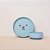 Pratinho Infantil em Silicone com Ventosa Gumy Buba Azul - +6m - Imagem 2