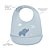 Babador em Silicone com Pega-Migalhas Buba Cloudy Azul - +3m - Imagem 14