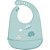 Babador em Silicone com Pega-Migalhas Buba Cloudy Azul - +3m - Imagem 6