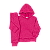Conjunto Infantil Lã Canelada Peluciada com Capuz - Imagem 11