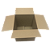 Caixa de Papelão para Transporte e Mudança Mod. G 60x60x60 cm Parda (Pacote c/ 5 unids) - Imagem 2