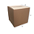 Caixa de Papelão para Transporte e Mudança Mod. M 40x40x40 cm Parda (Pacote c/ 5 unids) - Imagem 1