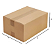 Caixa de Papelão para Transporte e Mudança N.11 40x30x10 cm Parda - Imagem 1