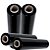 Filme Stretch Preto 50cm x 0,25 micras com tubete - 3,5kg - Imagem 2