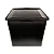 Caixa Organizadora Plástico Preto 28L - 26,8x32,3x41,9 cm - OR19 - São Bernardo - Imagem 3
