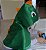 Capa em Cetim com Gorro Dinossauro [Lembrancinha/Fantasia] - Imagem 3