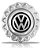 Jogo 4 Calota Centro Roda Vw Volkswagen Bbs Santana Vw - Imagem 2