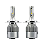 Kit Lampada Super Led C6 55w 9v/32v 6000k 8000lm - H4 - Imagem 1