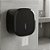 Dispenser Invoq Para Papel Rolo Preto Alta Resistência - Imagem 5