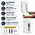 Dispenser Papel Toalha Interfolhado e Dispenser Saboneteira 800ml Street Nobre - Imagem 15